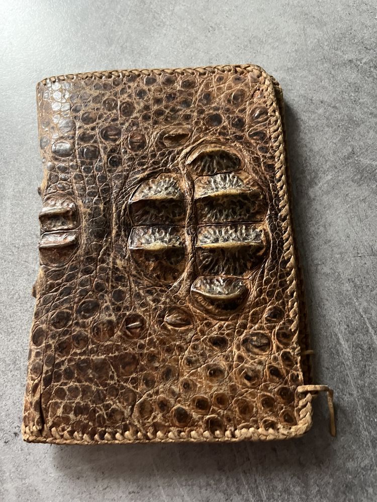 PORTEFEUILLE ancien en peau de crocodile 50 Meaux (77)
