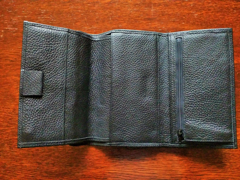 Portefeuille porte papiers cuir noir 8 Marcq-en-Bar�ul (59)