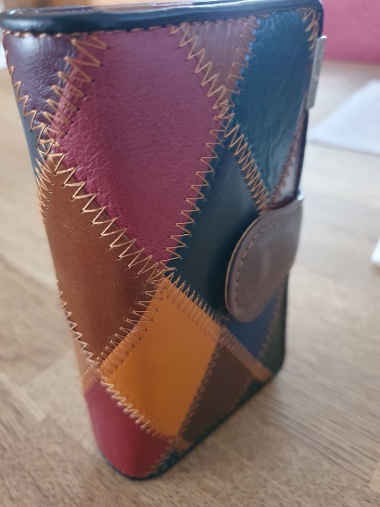 PORTEFEUILLE PORTEMONNAIE CUIR PATCHWORK NEUF 20 Colombey-les-Belles (54)