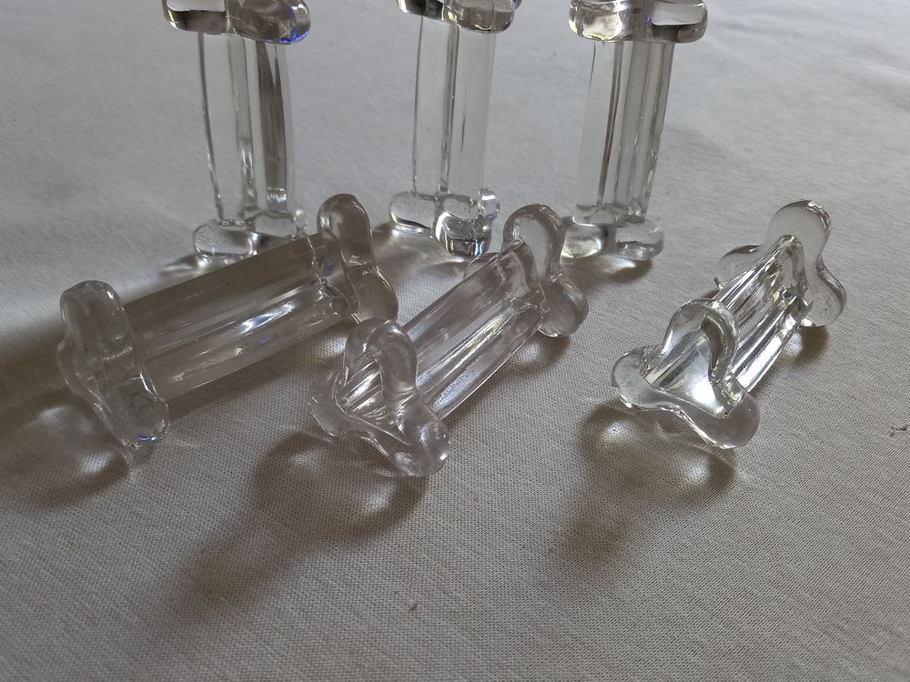 Portes Couteaux en Verre Vintage 10 Sotteville-l�s-Rouen (76)