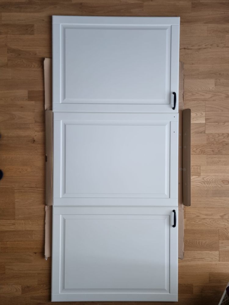Portes et Fa�ades de cuisine blanc cass� IKEA Bodbyn 20 Saint-Cyr-l'�cole (78)