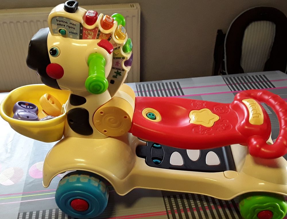 porteur zèbre vtech