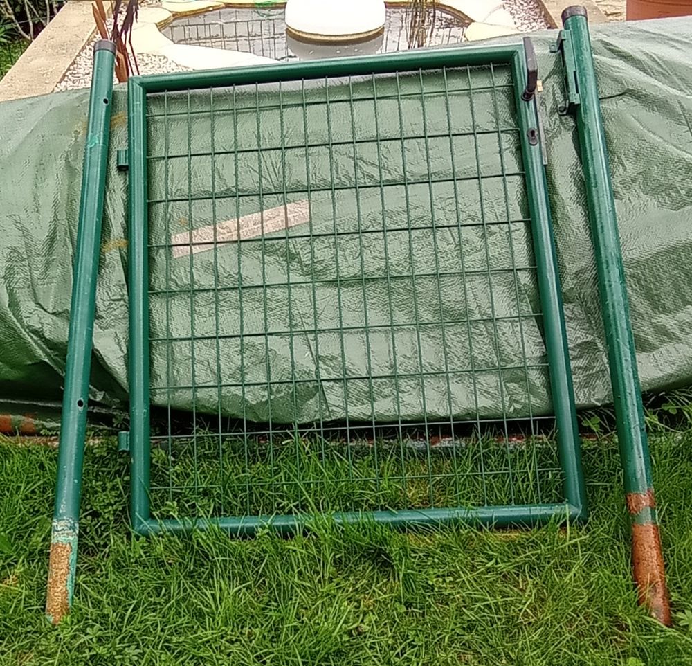 Portillon barreaud� vert 75 Fleurieux-sur-l'Arbresle (69)