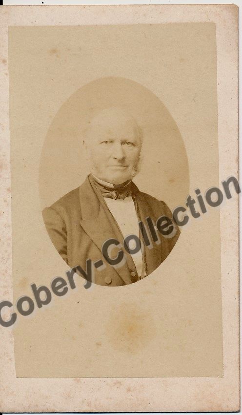 Cdv Portrait Henri Lecoq Botaniste Photographie Renaud 1870 0 Loches (37)