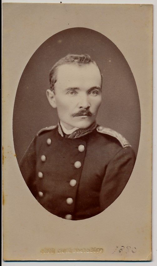 Portrait Militaire Photographie Prod'hom � B�ne Alg�rie 1880 0 Loches (37)