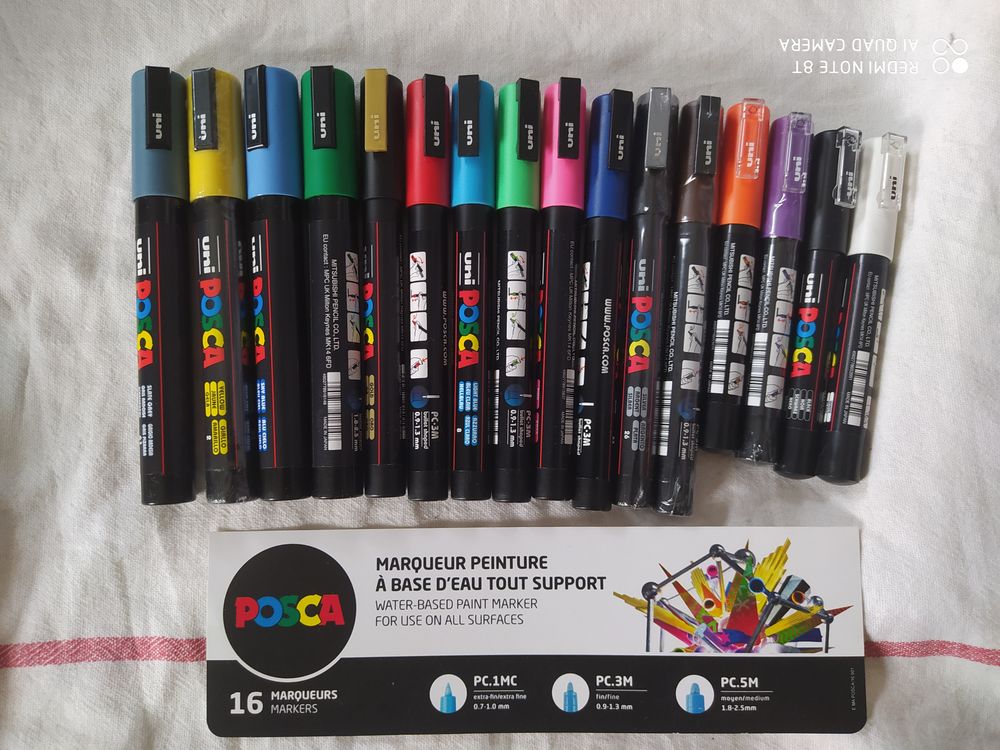 Posca Marqueur Peinture 35 Gennevilliers (92)