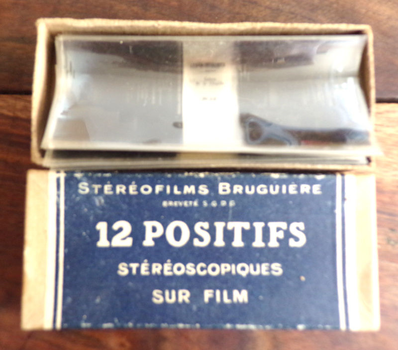 12 positifs st�r�oscopiques sur film St�r�ofilms Brugui�re 20 Laval (53)