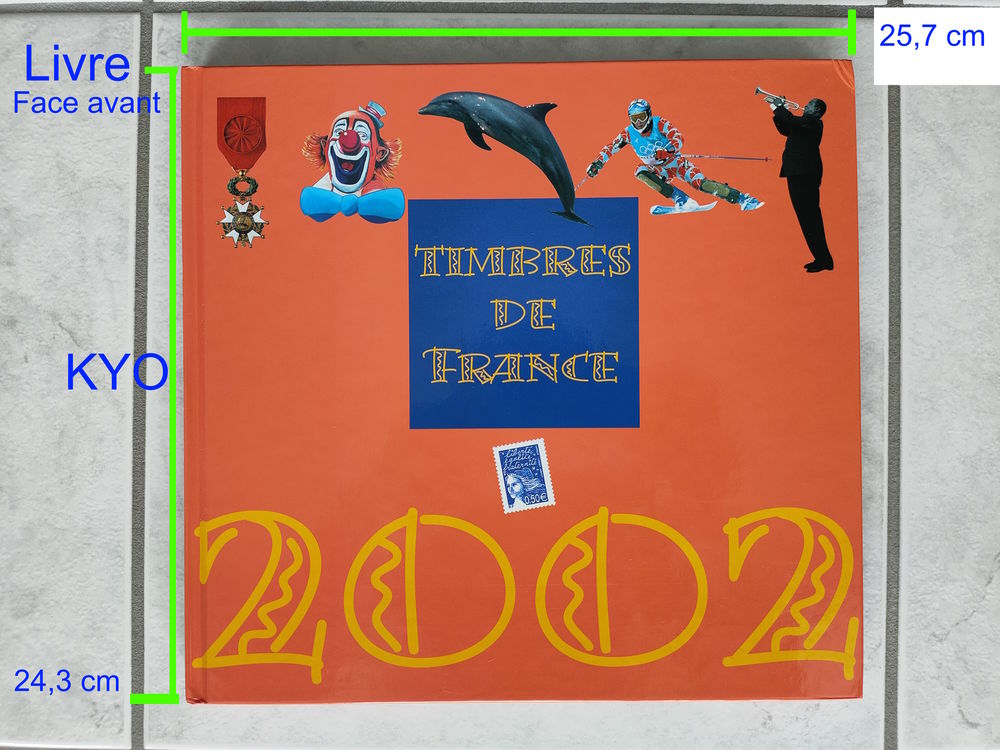 La Poste - Livre des Timbres de France de l'ann�e 2002 bo�te 99 Foncine-le-Haut (39)