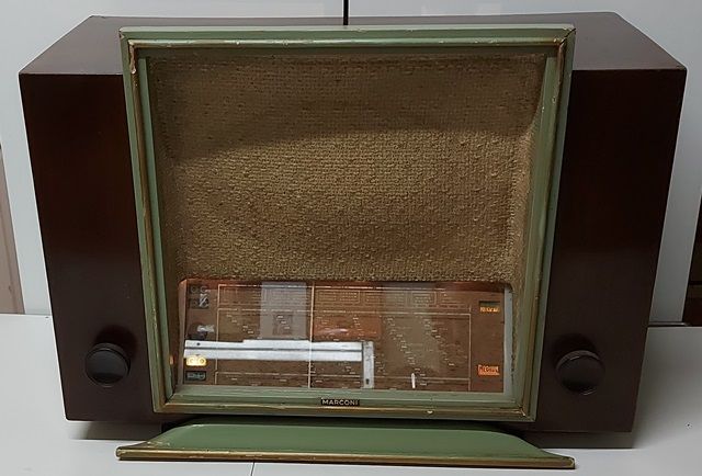 Poste de Radio � lampes MARCONI  67 ( 647 ) de 1948 95 Cellule (63)
