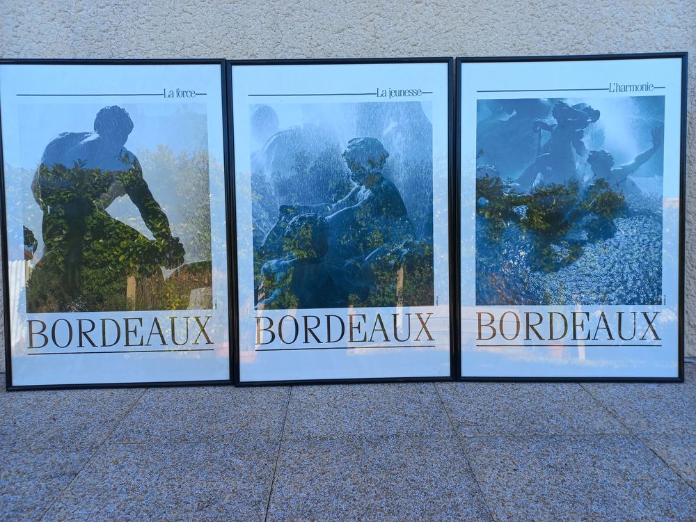 Poster encadr� : photos ville de Bordeaux 15 Andernos-les-Bains (33)