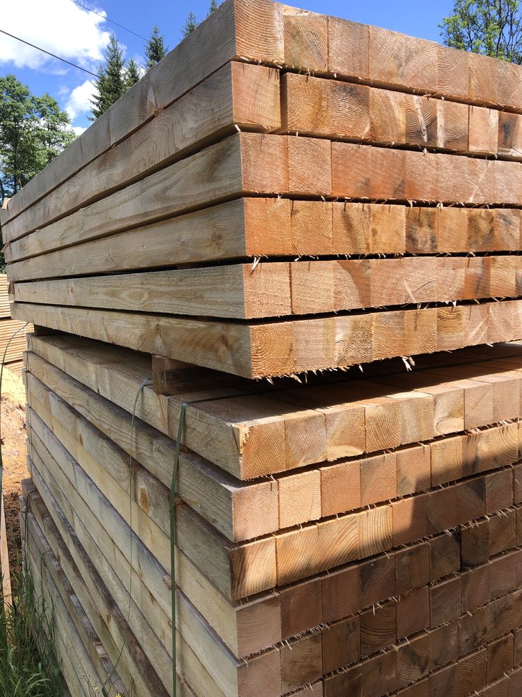 Poteaux bois 7cm/7cm 4 Taintrux (88)