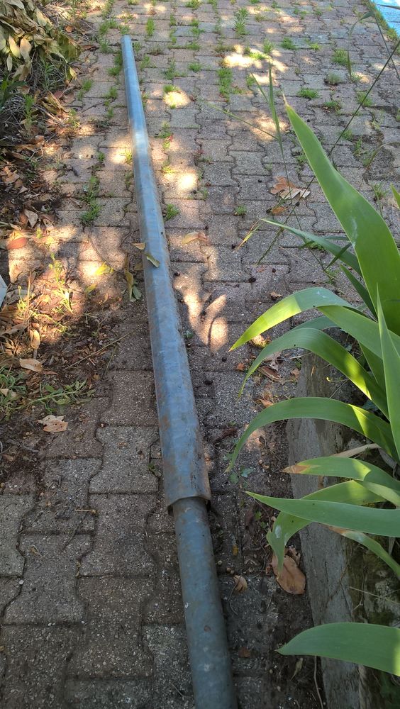 POTEAUX CONIQUE EN ACIER GALVANISE 80 Saint-Romain-de-Jalionas (38)