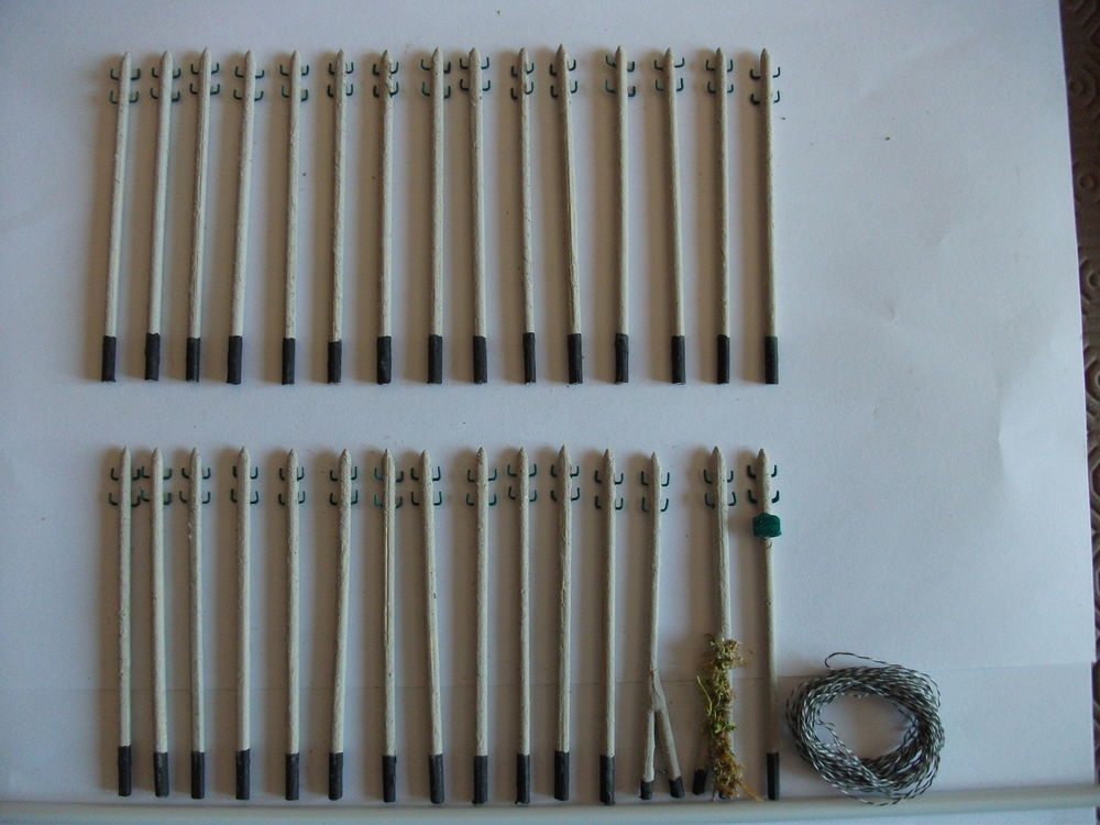 30 POTEAUX LOT 1 EN HO POUR CIRCUITS TRAINS ELECTRIQUES 17 H�nin-Beaumont (62)