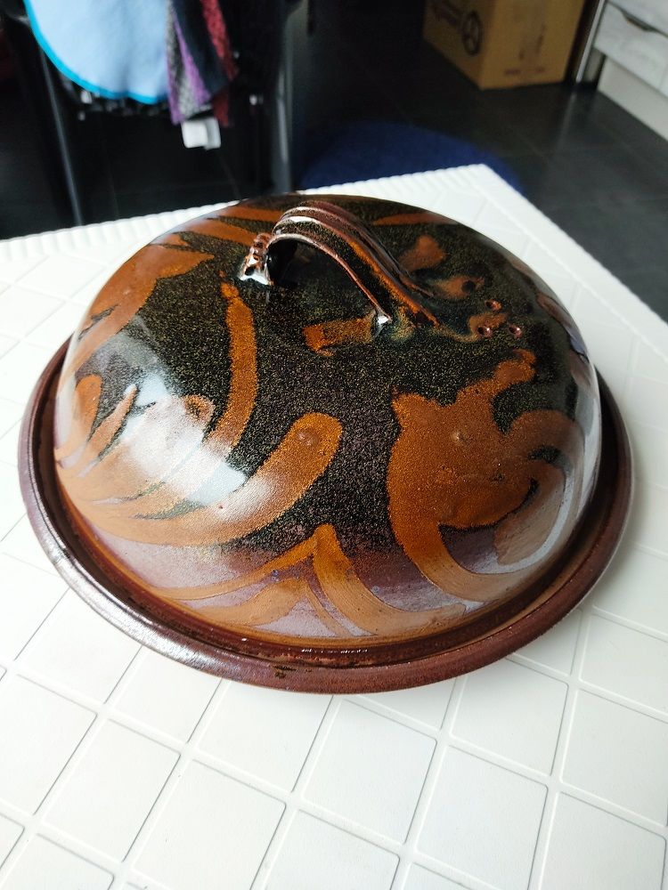 Poterie fromage gr�s + saucier gr�s 35 Soullans (85)