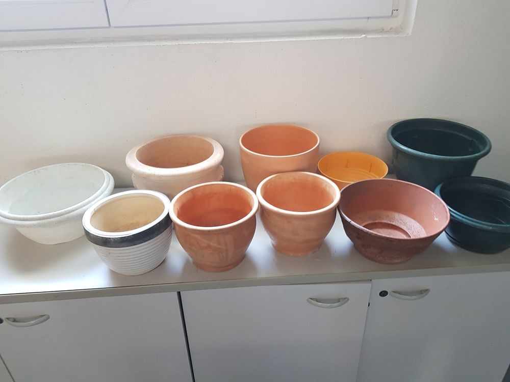 Lot pots et cache-pots 2 Holtzheim (67)