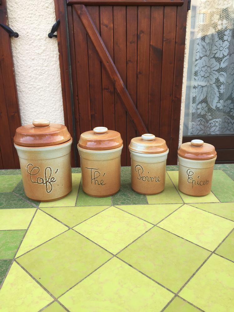 Lot de 4 pots de rangement pour aliments 6 Saleilles (66)