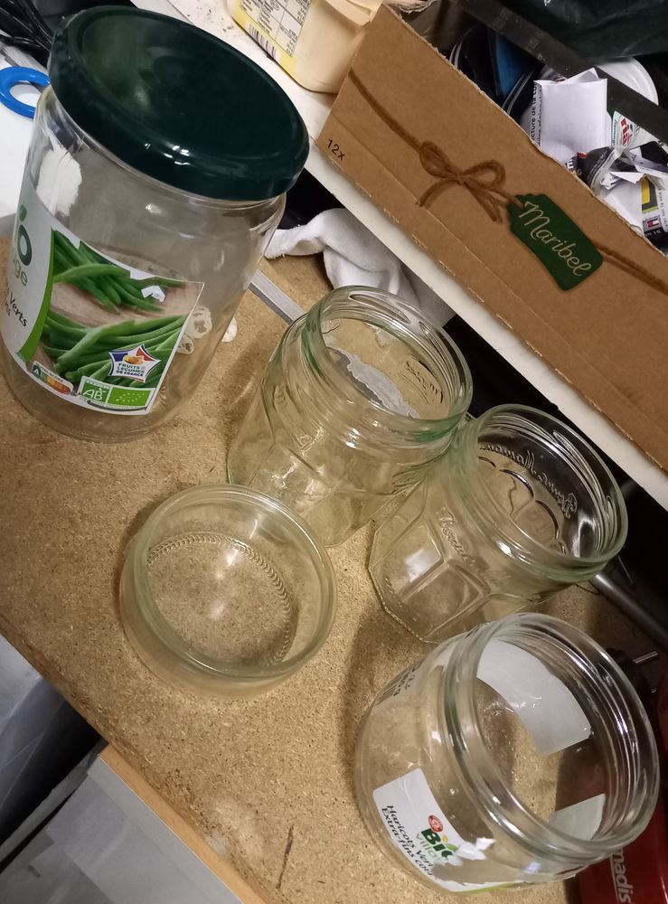 lot de pots en verre plusieurs dimensions 3 Ancenis (44)