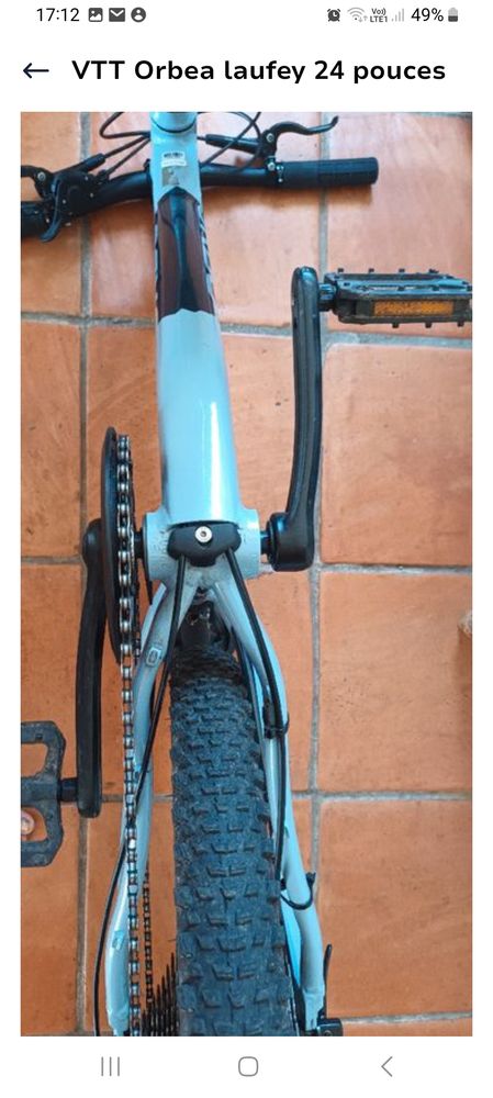 Vtt 24 pouces Orbea Lauffey 30 neuf de octobre 2023 parfait 550 Valbonne (06)