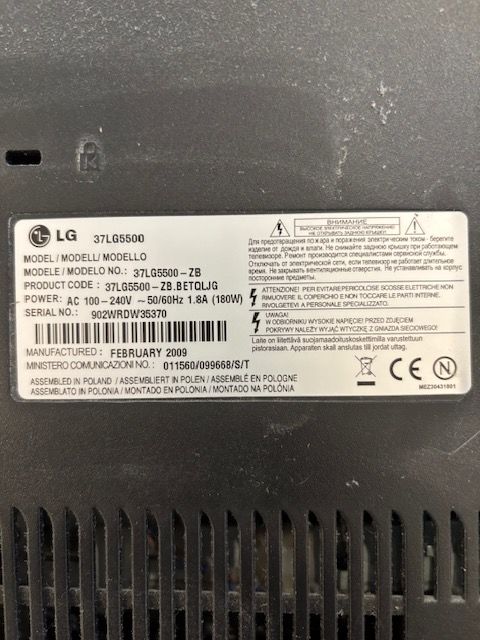 tv lg 37 pouces 80 Bourgogne (51)