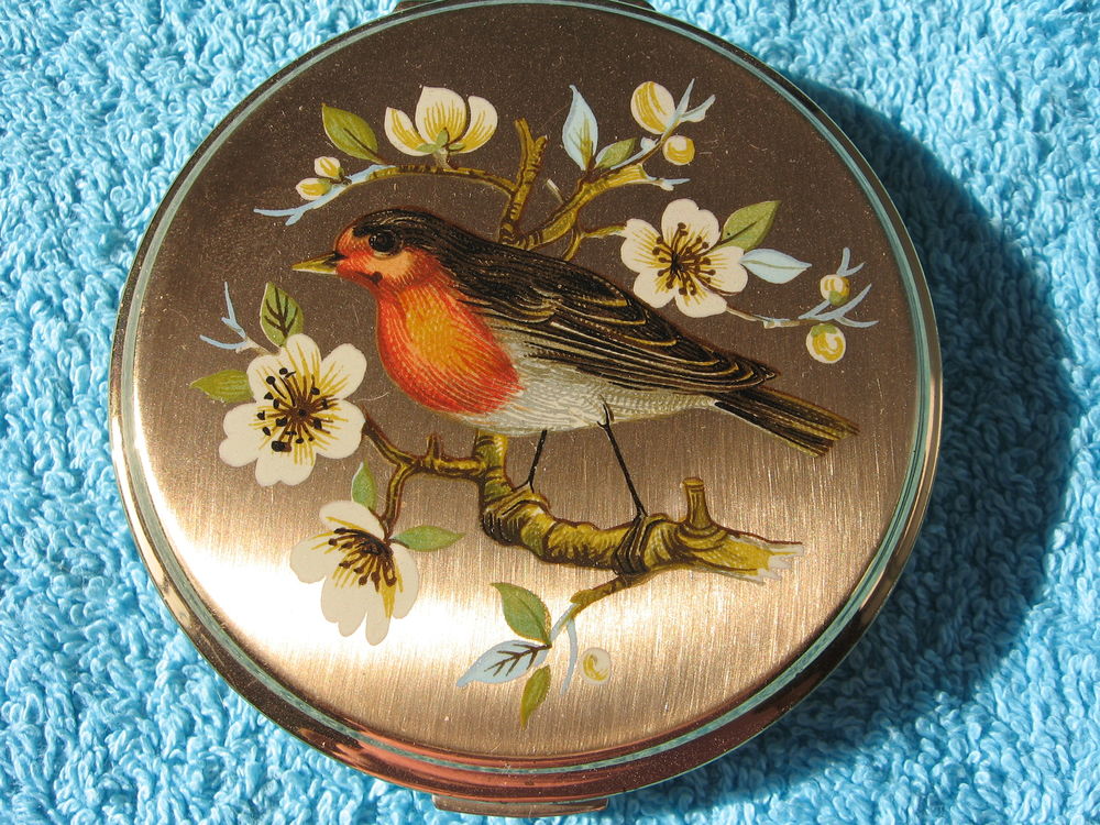 Poudrier ancien vintage d'occasion - Collection