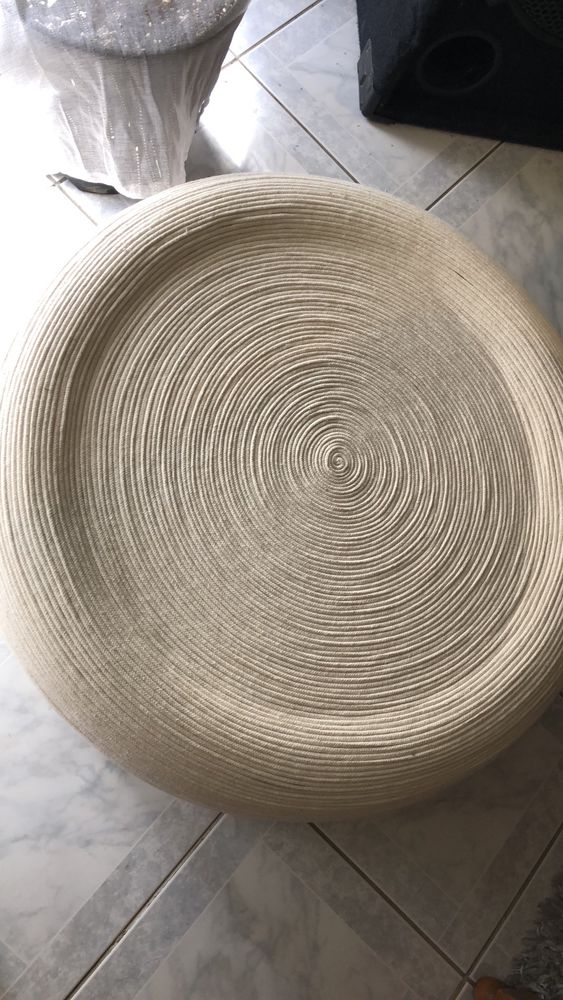 pouf en corde 100% coton 70 Angers (49)