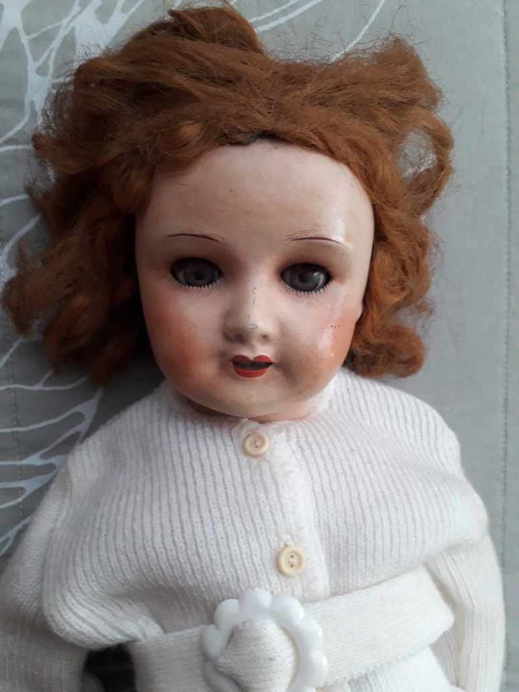 Poup�e ancienne ann�e 1940 50 Canehan (76)