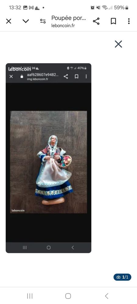 Poup�e avec panier 15 Ramonville-Saint-Agne (31)