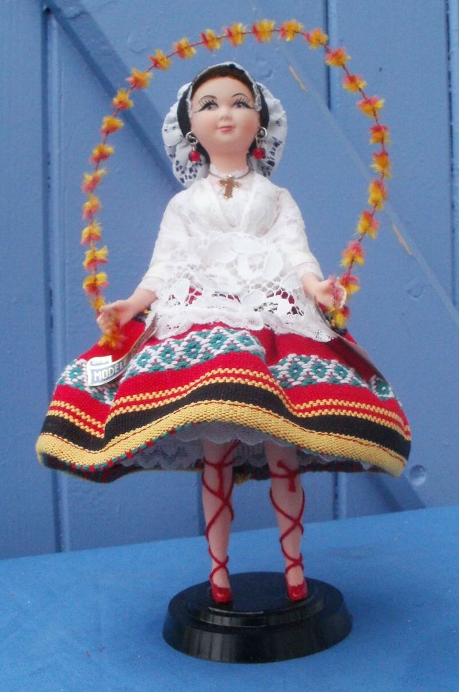 Poupee folklorique MABEL CATALANE, maquillage fait main, fabrication fran�aise 10 Montauban (82)