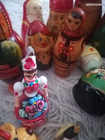 poupe� gigognes vintage . 1 Apt (84)