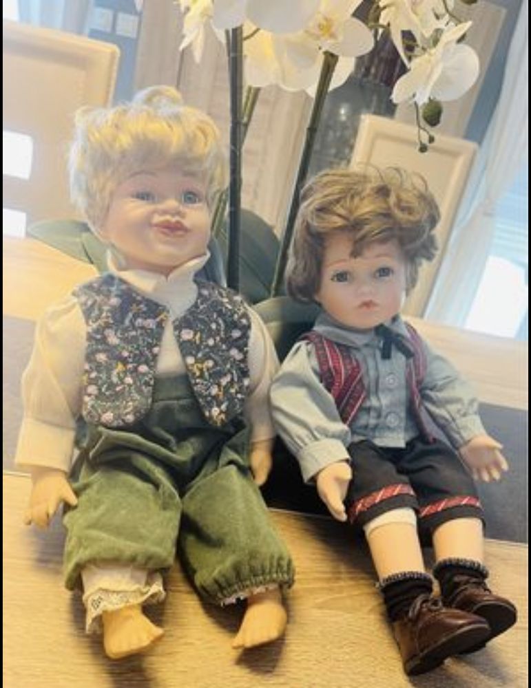 Poup�es de collection - maison Gilde 105 Gu�nange (57)