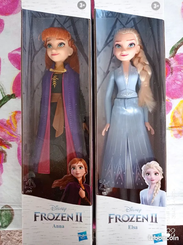 Poup�es Reine des neiges 10 Le Guislain (50)