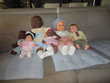 Lot de 6 poupées  50 Saint-tienne-les-Orgues (04)