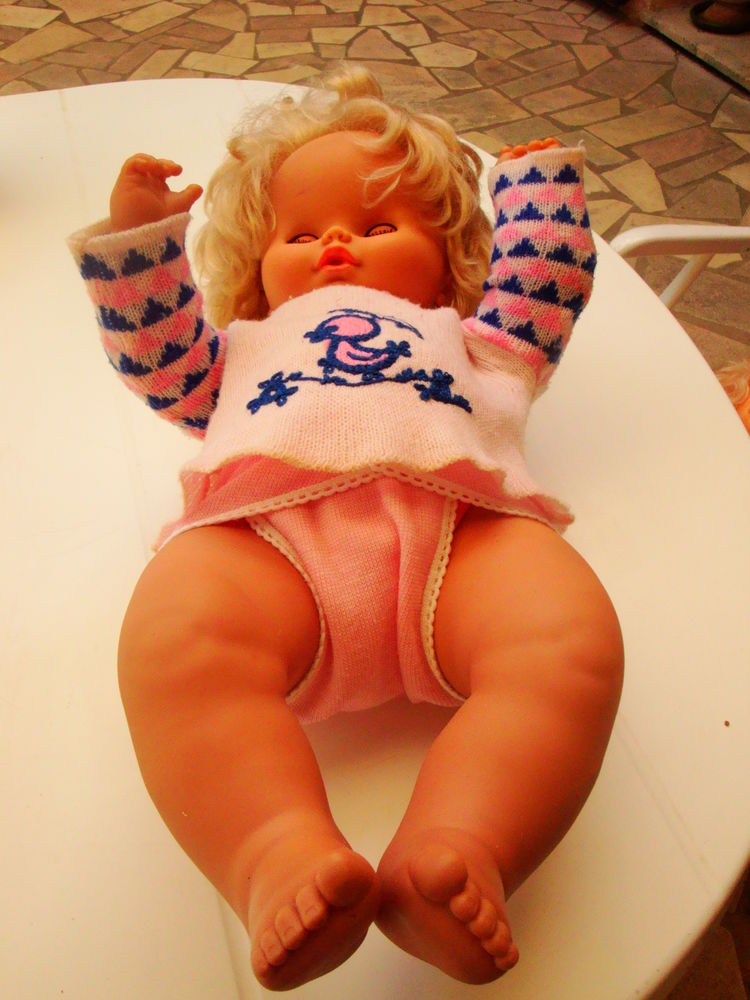 Poupon ann�e 1970 CLODREY ref 2020 6929 50 cm 50 Nimes (30)