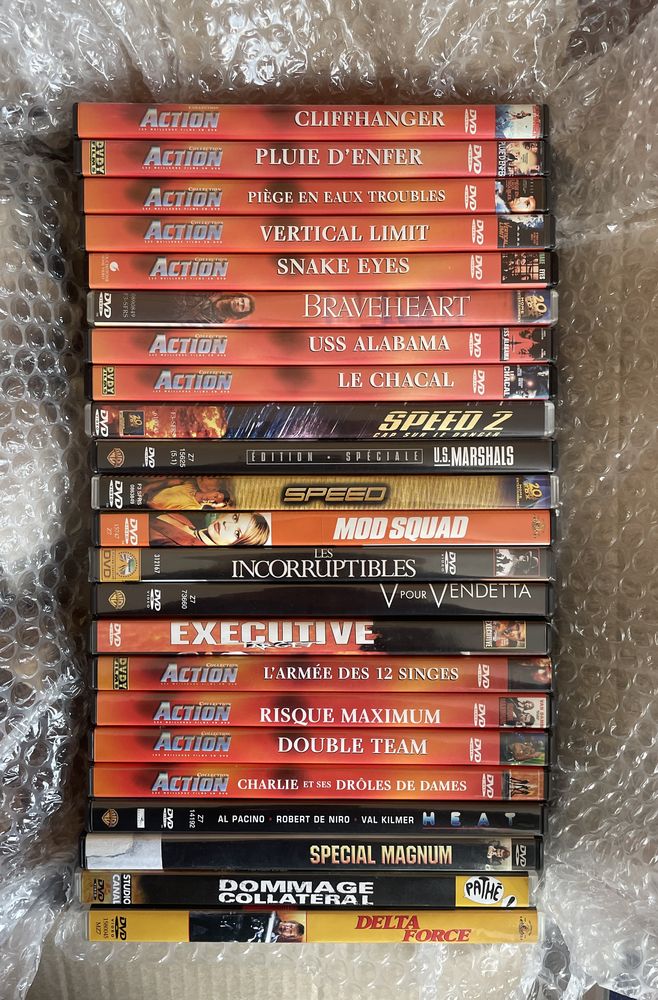 DVD lot 1 - 50 % pour 5 articles jusqu'�  la mi mars 45 Touffreville-sur-Eu (76)