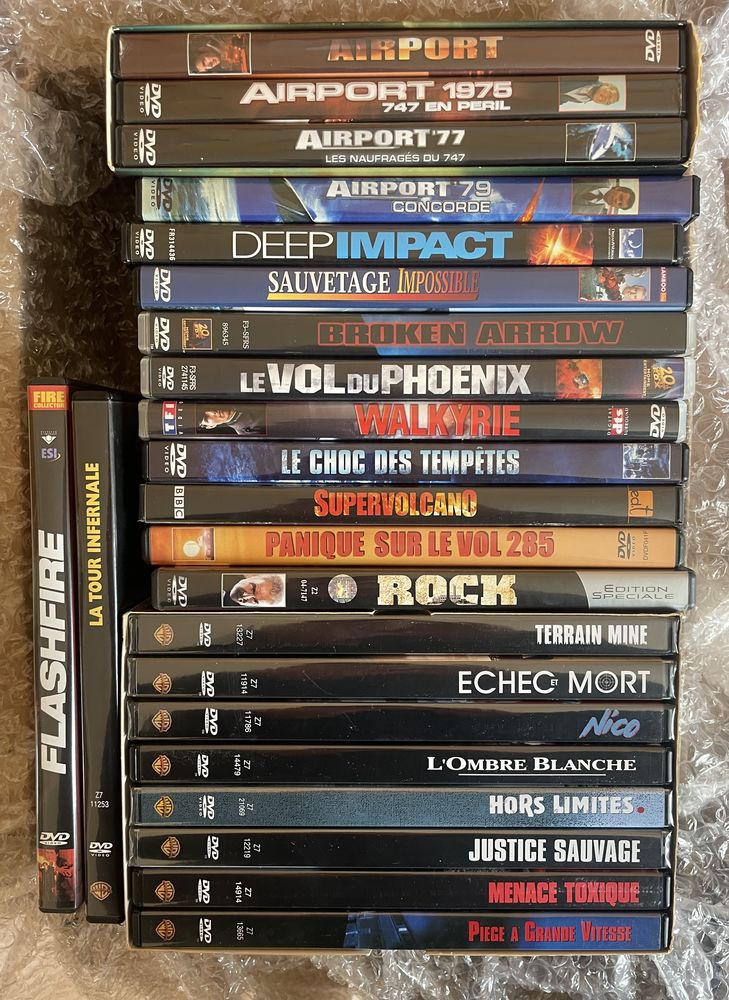 DVD lot 2 - 50 % pour 5 articles jusqu'�  la mi mars 25 Touffreville-sur-Eu (76)