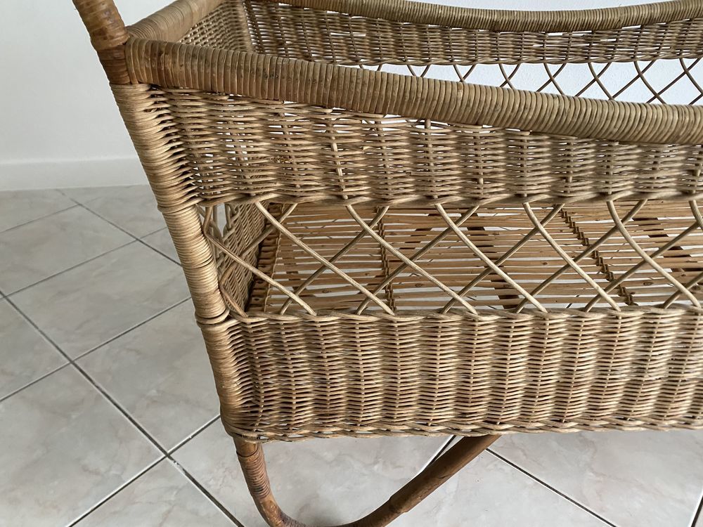 lit pour b�b� en rotin 120 Belfort (90)