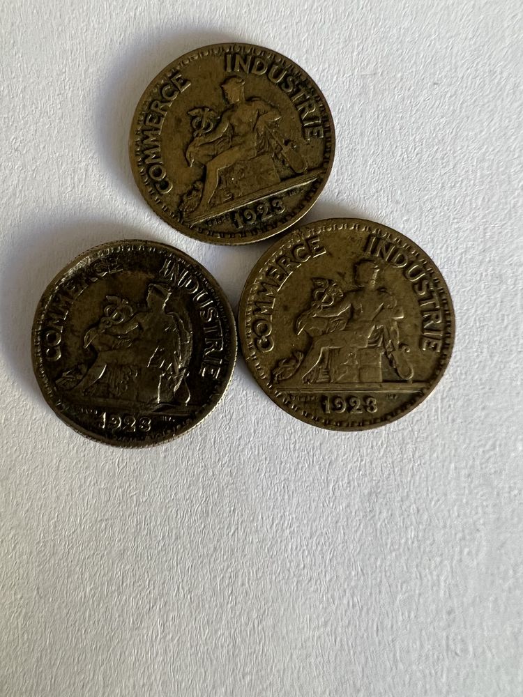 On pour 50 centimes de francs 1923. 7 Pierrelaye (95)