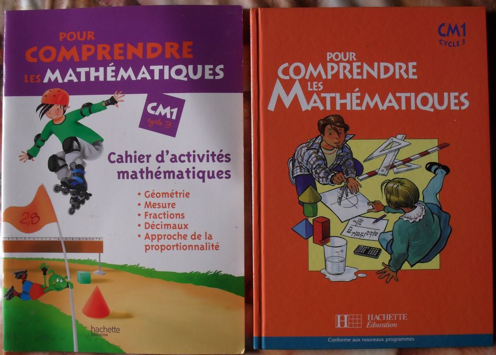 Pour comprendre les Math�matiques Cycle 3 CM1 Livre + Cahier 15 Montreuil (93)