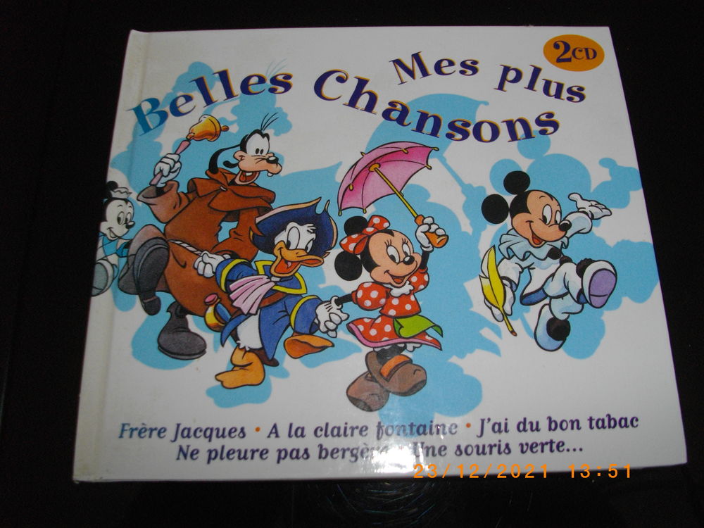 2 CD POUR ENFANT  MES PLUS BELLES CHANSONS  10 Perros-Guirec (22)