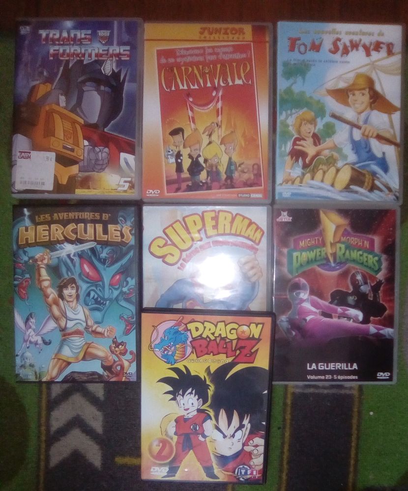 7 DVD pour enfant 18 Beauchamp (95)