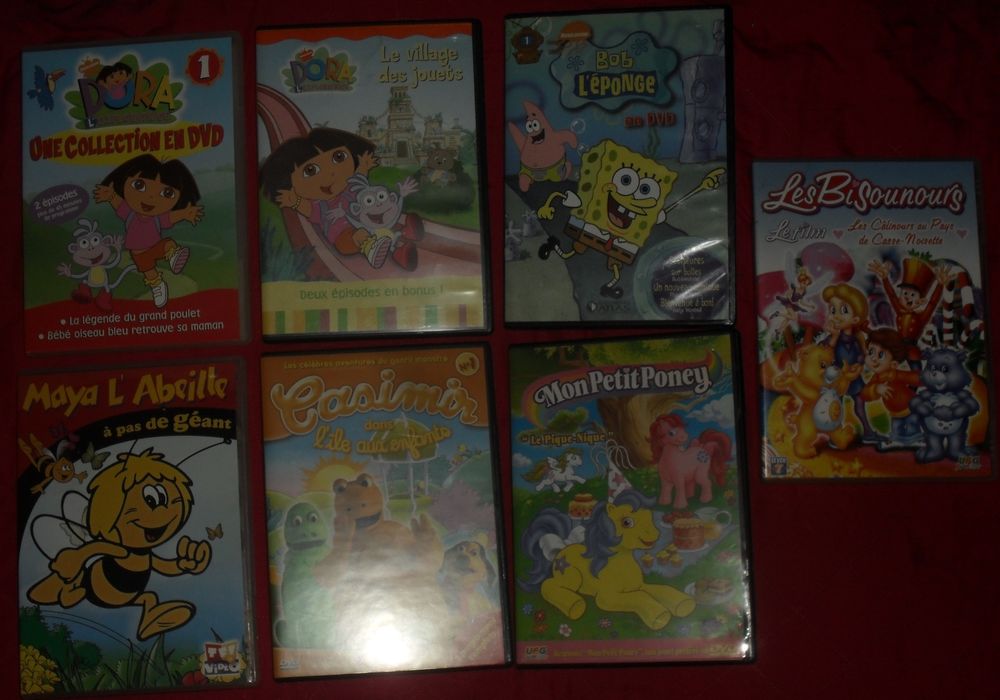 Lot de 7 DVD pour Enfants. 21 Montreuil (93)