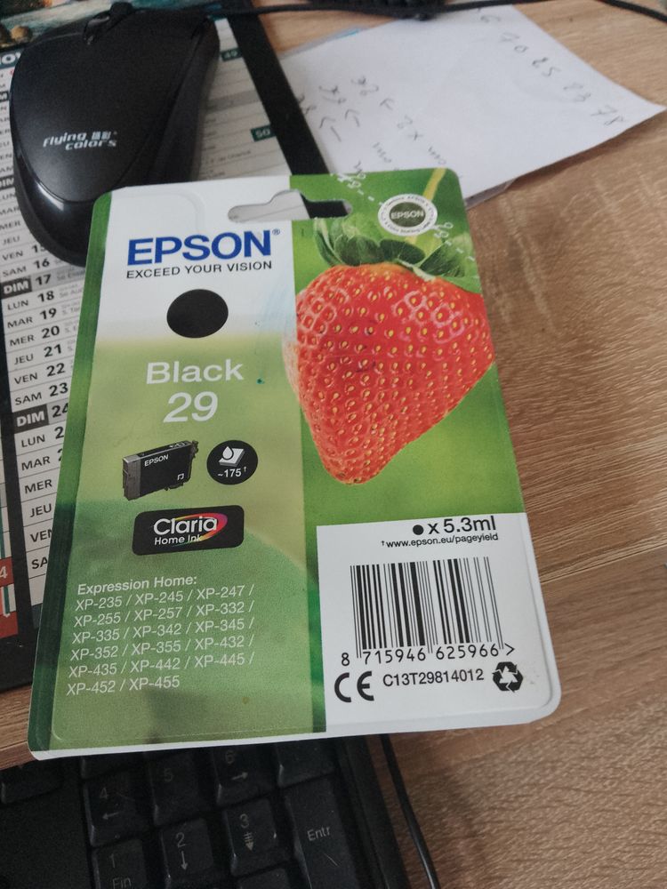 Pour imprimante Epson XP cartouche 25 Beauvais (60)