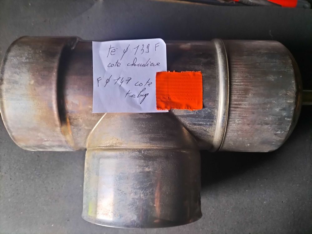 t� pour tubage inox 25 Le Mont-Saint-Michel (50)