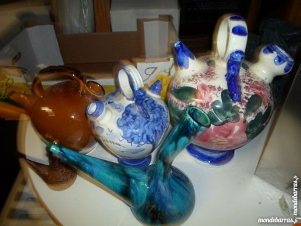 lot de 10 pourroux catalans en ceramique 150 Am�lie-les-Bains-Palalda (66)