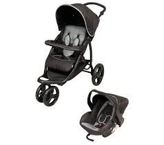 combiné poussette 3 roues tex baby