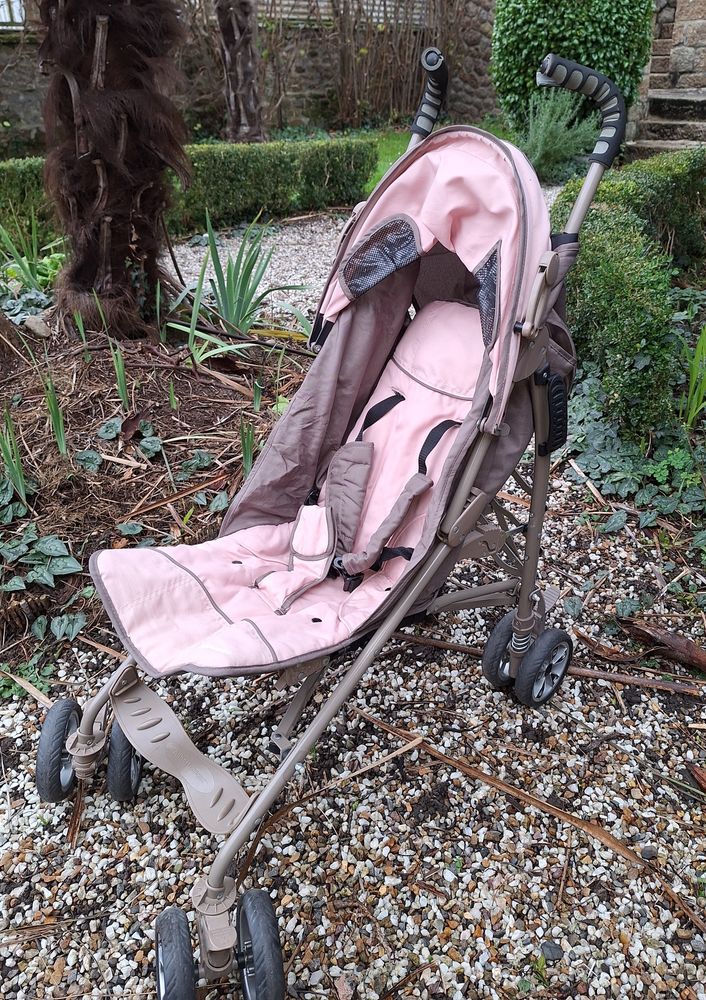 Poussette Canne Rose 30 Foug�res (35)