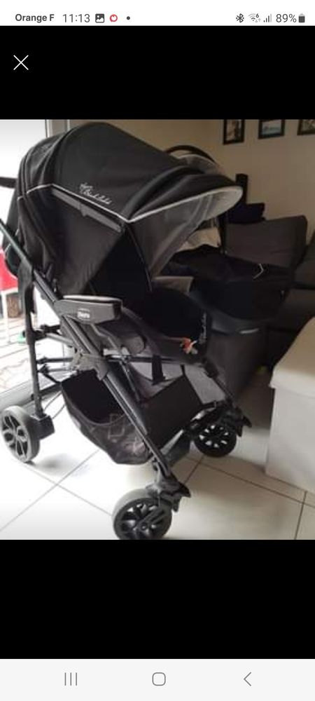 Poussette chicco black label trio avec isofix et coque 189 Vulbens (74)