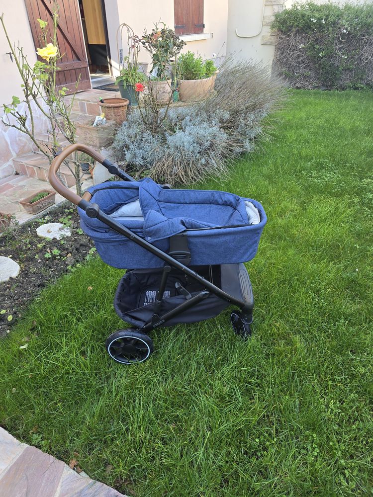 Poussette duo combin�e 2en1 Smile 5Z Night Blue 305 Chatou (78)