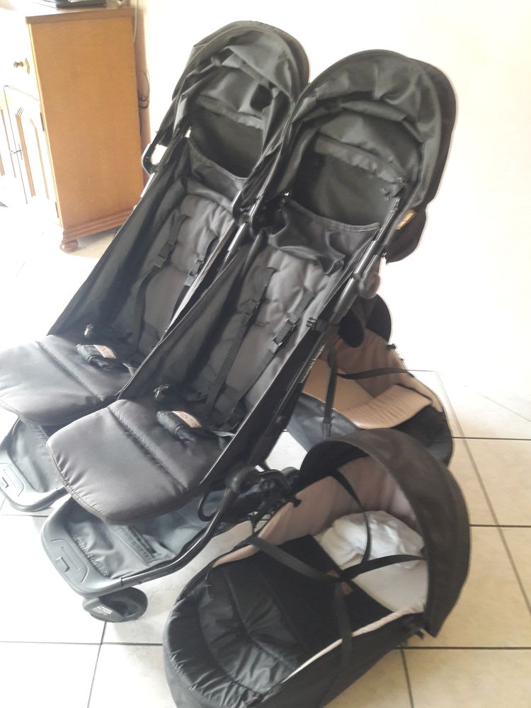 POUSSETTE DOUBLE MOUNTAIN BUGGY NANO DUO avec NACELLES COUFI 150 Taverny (95)