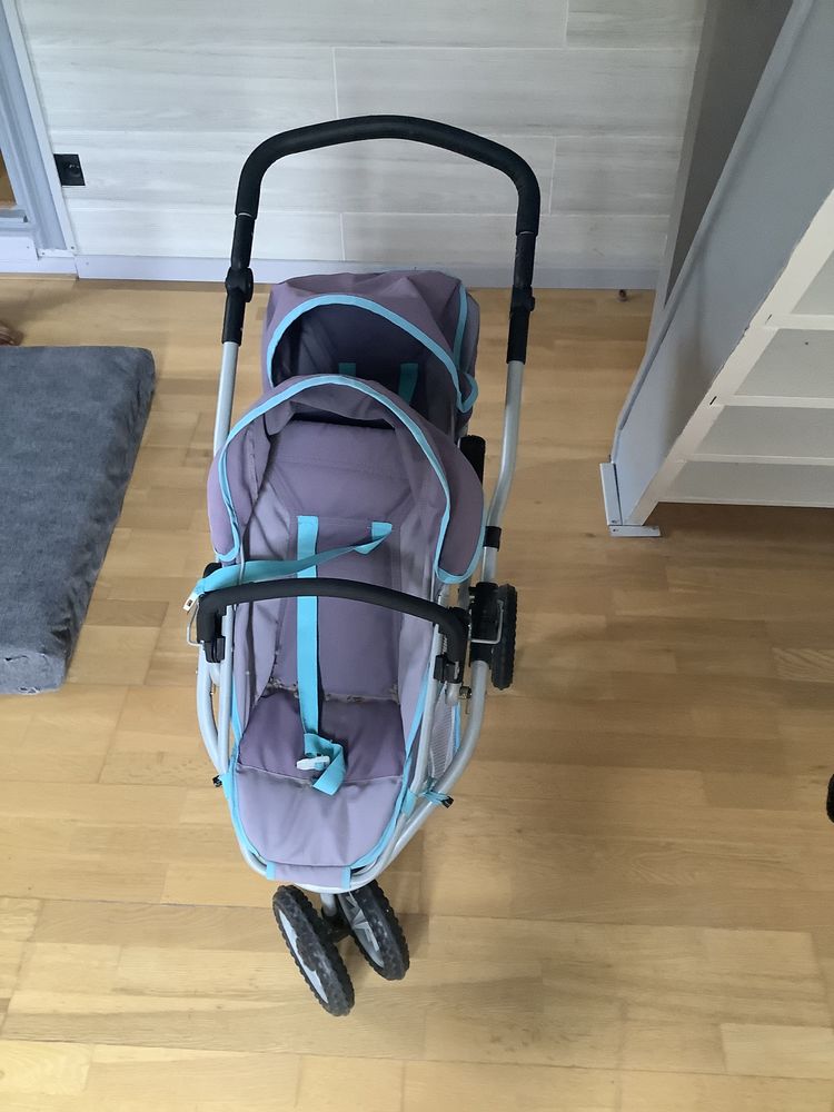 Poussette double pour poupees 10 Marseille 11 (13)